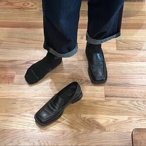 Vagabond square toe loafer. Size 37. Great condition